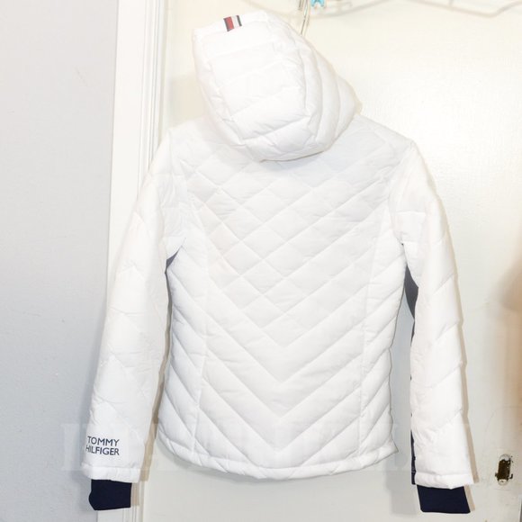 Tommy Hilfiger Ladies' Packable Jacket White - Picture 3 of 9